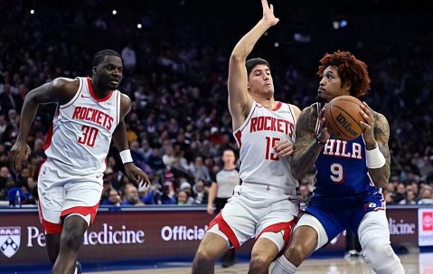 mk体育入口-攻防两端都完爆了火箭！76人锋线大将的状态看起来相当不错？