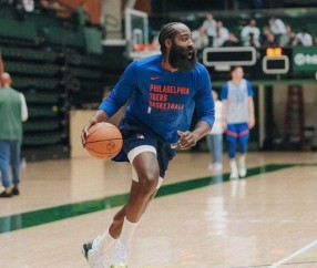 mk体育入口-哈登归队参加76人训练 身材状态良好击碎摆烂传言